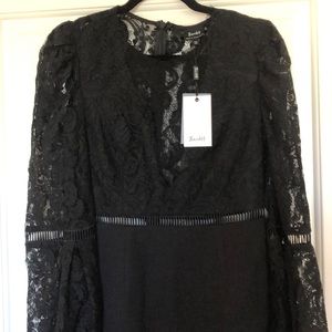 Bardot black knee length dress. Size: US 8/M